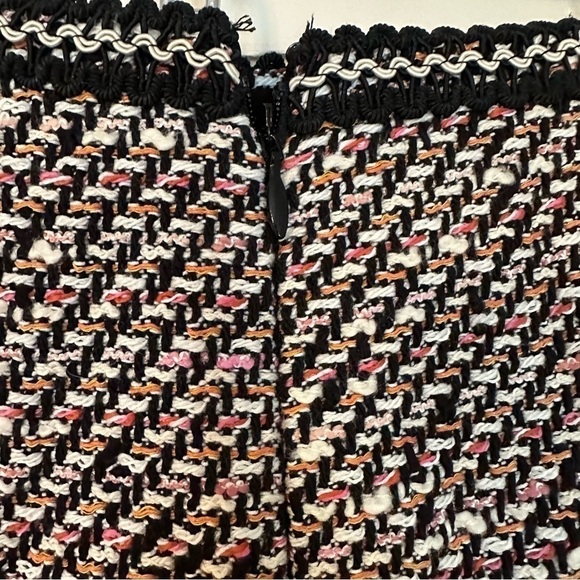 Talbots Pencil Skirt Tweed Pink & Black 6P - Picture 8 of 10